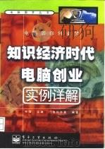 电脑圆你创业梦  知识经济时代电脑创业实例详解（1999 PDF版）