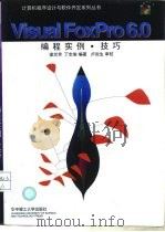Visual FoxPro 6.0编程实例·技巧 1999 PDF电子版封面 7560920632 徐兰芳,丁忠俊编著