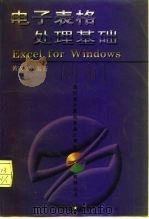 电子表格处理基础 Excel for Windows（1996 PDF版）