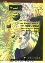 活用 Word 6 for Windows 中文版（1996 PDF版）