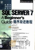 SQL Server 7循序渐进教程（1999 PDF版）