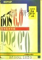 MS-DOS 6.0易学易用专辑（1994 PDF版）