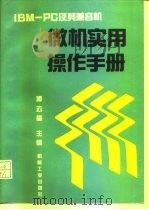 微机实用操作手册（1994 PDF版）