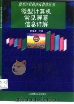 微型计算机常见屏幕信息详解（1995 PDF版）