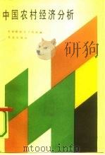 中国农村经济分析（1990 PDF版）