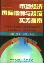 市场经济国际惯例与规范实务指南（1993 PDF版）