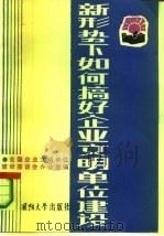 新形势下如何搞好企业文明单位建设 1986 PDF电子版封面 3489·007 全国企业文明单位建设座谈会办公室