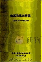 匈苏关系大事记  1944.10-1982.12（1983 PDF版）