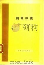 钢带冲模 1980 PDF电子版封面 15033·4772 陈毓勋,王盛余著