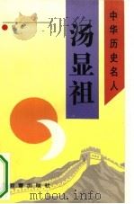 汤显祖 1993 PDF电子版封面 7530710869 林希著
