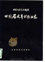 中国  日本  朝鲜  越南四国历史年代对照表  公元前660年-公元1918年（1979 PDF版）