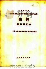 1987年全国各类成人高等学校招生考试复习大纲  俄语  常用词汇表（1986 PDF版）