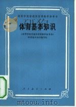 体育基本知识（1981 PDF版）