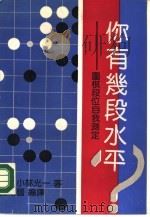 你有几段水平  围棋段位自我测定（1990 PDF版）