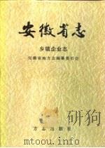 安徽省志  乡镇企业志（1999 PDF版）