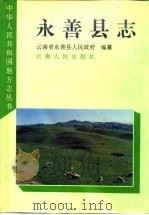 永善县志 1995 PDF电子版封面 7222002847 云南省永善县人民政府编撰