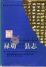 禄劝彝族苗族自治县志（1995 PDF版）