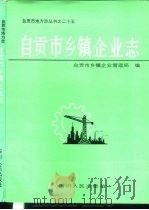 自贡市乡镇企业志 1994 PDF电子版封面 7220025319 自贡市乡镇企业管理局编