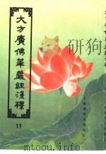 大方广佛华严经浅释  11（ PDF版）