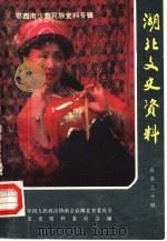 湖北文史资料 1990年第1辑 总第30辑 1990 PDF电子版封面 鄂西南少数民族史料专辑