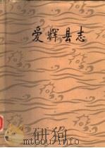 爱辉县志 1986 PDF电子版封面 爱辉县修志办公室编