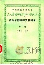 清实录穆斯林资料辑录中卷（1988 PDF版）