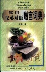 实用汉英对照赠言词典（1999 PDF版）