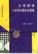大学英语六级考试模拟试题集（1996 PDF版）