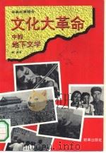 文化大革命中的地下文学 墓地与摇篮 1993.01 PDF电子版封面 7505401912 杨健著
