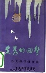 失落的回声  孙大梅抒情诗选（1991 PDF版）