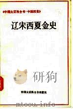 中国大百科全书  中国历史  辽宋西夏金史（1988 PDF版）