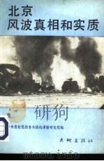 北京风波真相和实质（1989.11 PDF版）