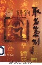 取名策划（1999 PDF版）