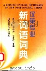 汉英专业新词语词典（1999 PDF版）
