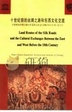 十世纪前的丝绸之路和东西文化交流 沙漠路线考察乌鲁木齐国际讨论会 1990年8月19-21日 1996 PDF电子版封面 7800052931 联合国教科文组织,中国社会科学院考古研究所编