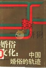 婚俗文化  中国婚俗的轨迹（1990 PDF版）