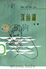 深的湖  中、短篇小说选（1982 PDF版）
