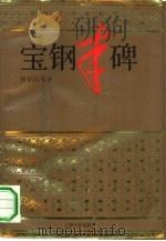 宝钢丰碑  报告文学集（1990 PDF版）