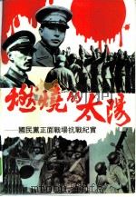 燃烧的太阳  国民党正面战场抗战纪实（1994 PDF版）