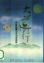 大道行 访孤独居士王力平先生 1991 PDF电子版封面 7800539008 陈开国,郑顺潮著