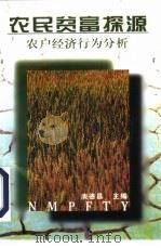 农民贫富探源  农户经济行为分析（1996 PDF版）