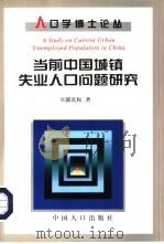 当前中国城镇失业人口问题研究（1999 PDF版）
