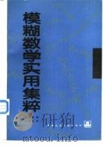 模糊数学实用集粹（1991 PDF版）