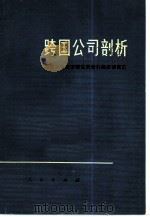 跨国公司剖析（1978 PDF版）