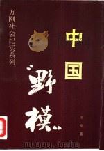 中国“野模”（1995 PDF版）