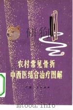 农村常见骨折中西医结合治疗图解（1976 PDF版）