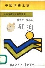 中国消费之谜（1989 PDF版）