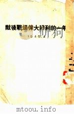 敌后战场伟大胜利的一年（1945 PDF版）