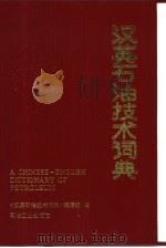 汉英石油技术词典（1993 PDF版）