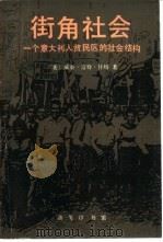 街角社会  一个意大利人贫民区的社会结构（1994年10月第1版 PDF版）